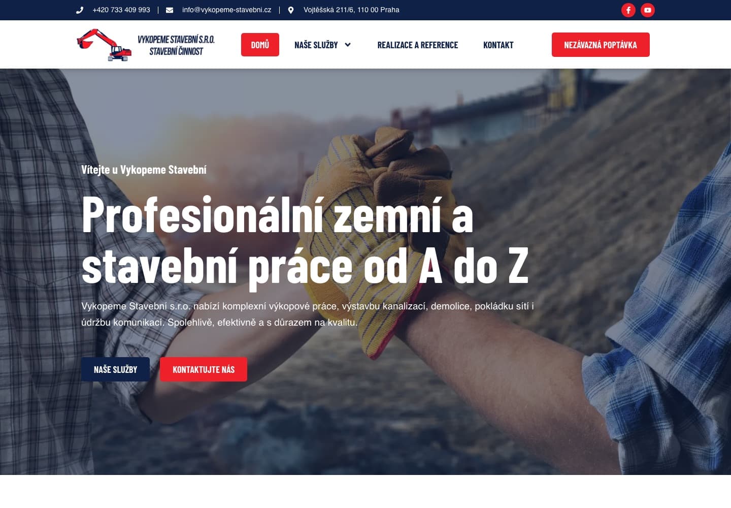 Vykopeme Stavební